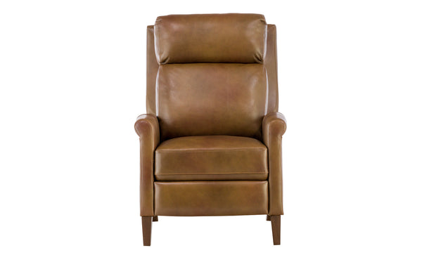 Page Leather Push Back Recliner Schneiderman s Furniture