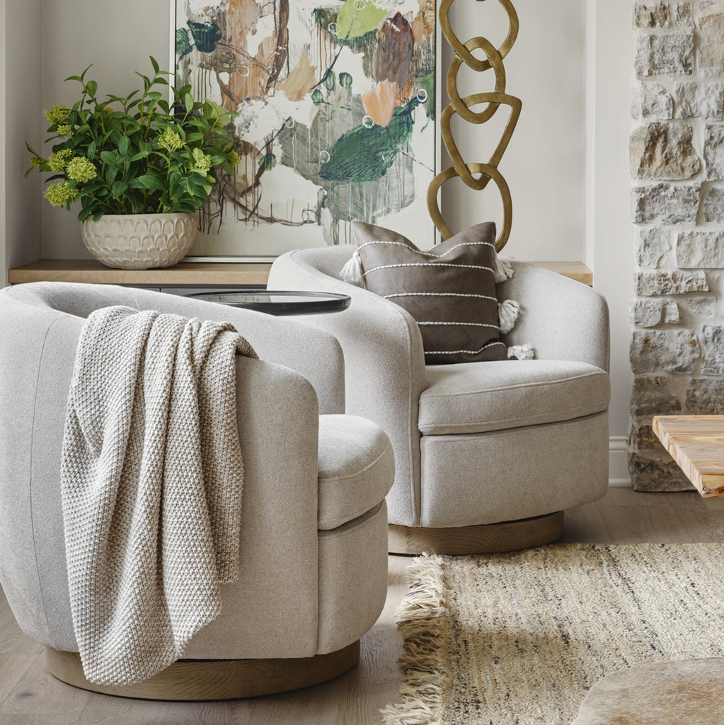 Ellie Swivel Chair | Schneiderman's Furniture