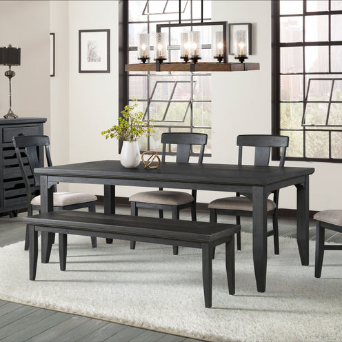 Grove Dining Table, Bench and 4 Side Chairs | Schneiderman's Furniture