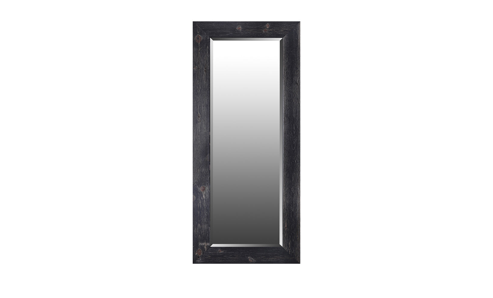 Black wood 2024 frame mirror