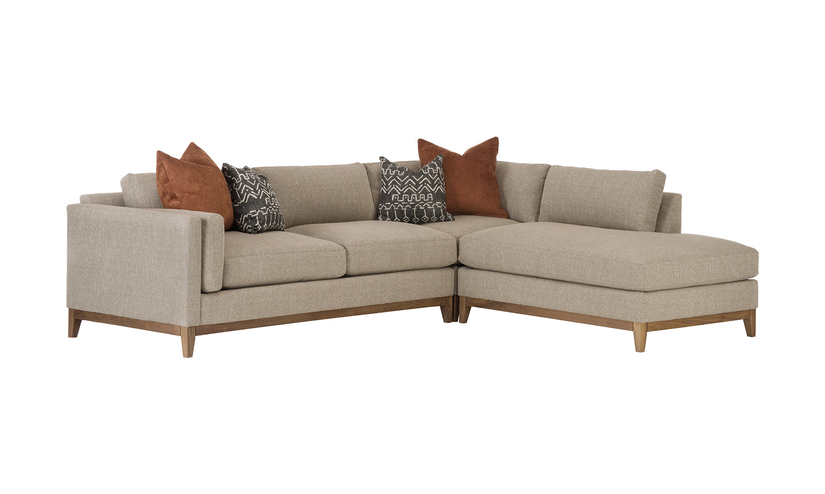 Kelsey 3 Piece Sectional | Schneiderman's Furniture