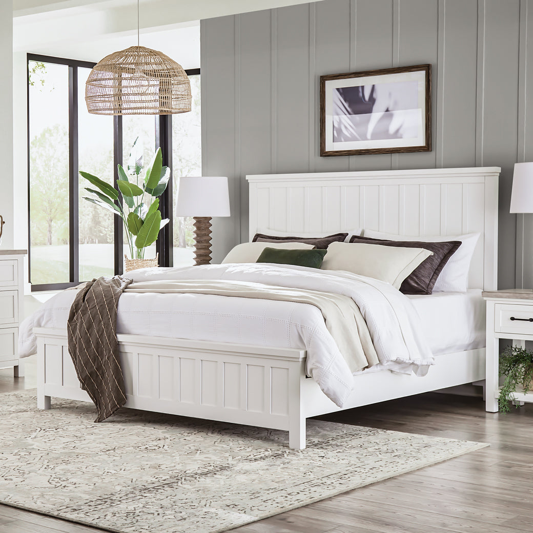 Cora Panel Bed | Schneiderman's Furniture