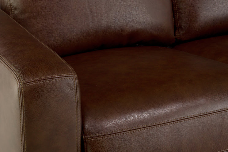 Parkers Leather Power Reclining Sofa | Schneiderman's Furniture