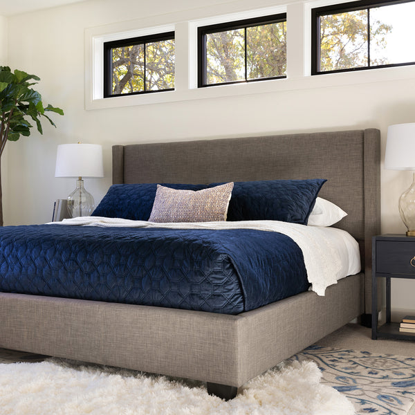 Madeline Upholstered Bed | Schneiderman's Furniture