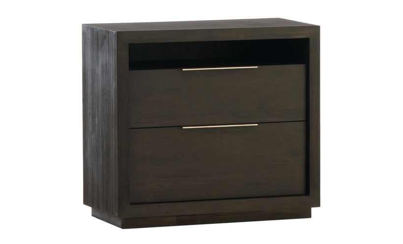 Oxford Basalt Grey Nightstand | Schneiderman's Furniture