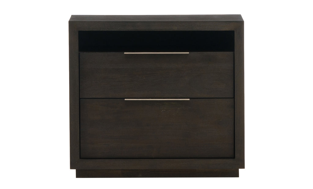 Oxford Basalt Grey Nightstand | Schneiderman's Furniture