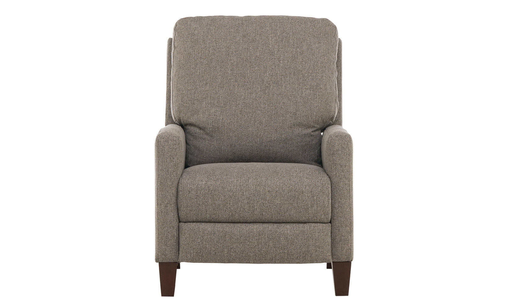 Grey push best sale back recliner